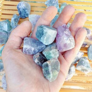 Fluorite-verte-violette-pierre-brute-lithotherapie-mineraux