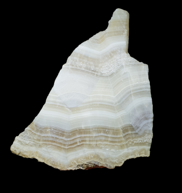 Aragonite Blanche Polie - Pérou