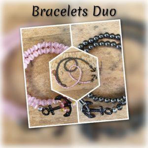bien-être-bracelet-couple-amour-ancre-pierre-naturelle-quartz-rose-mineraux-lithotherapie-soins