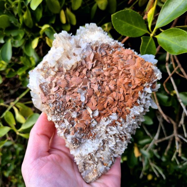 Quartz Cristal de Roche et Sidérite - Vizille, Isère, France