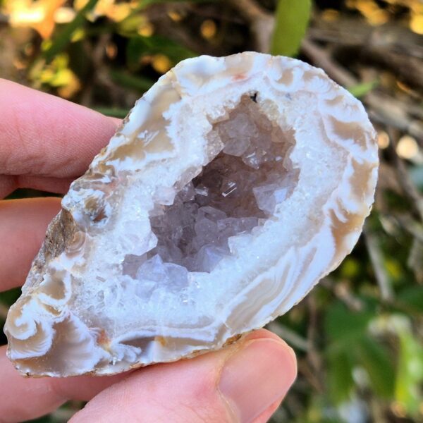 Géode d'Agate et Quartz - Oco, Brésil