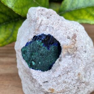 Azurite et Malachite - Kerrouchen, Maroc