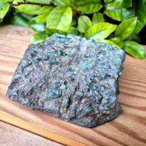 Émeraudes dans Biotite - Minas Gerais, Brésil