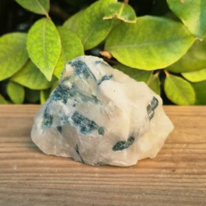 Tourmaline bleue Indicolite dans Quartz - Brésil