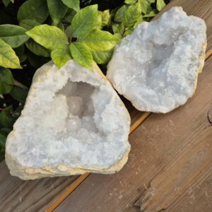 Géode Quartz Cristal de Roche - Maroc