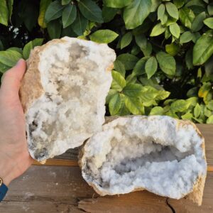 Géode Quartz Cristal de Roche - Maroc
